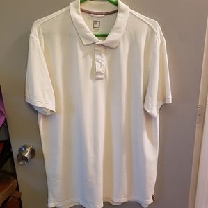 JC Penny Men's Polo Shirt - Large - White
